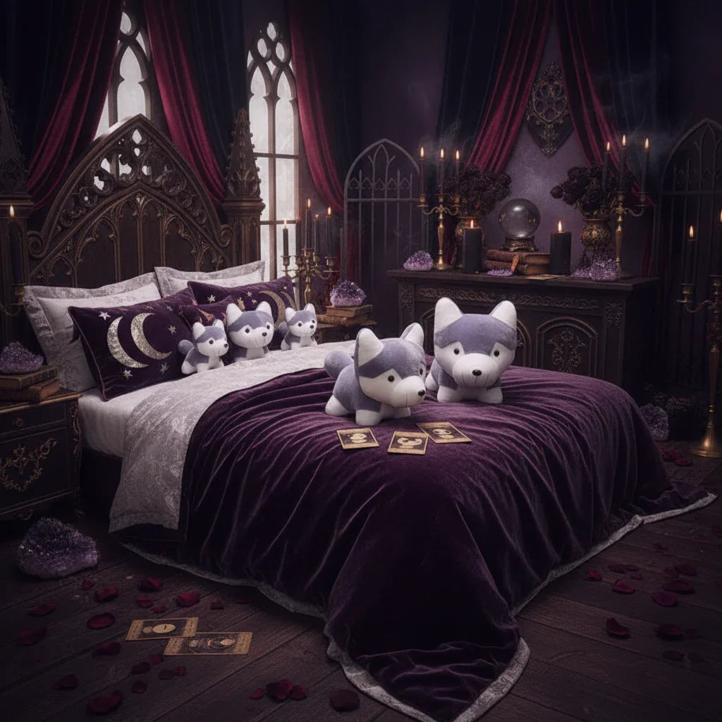 Enchanted Husky Plush - Sorceress Sanctuary Picture color / 20-Picture color / 25-Picture color / 35-Picture color / 43-Picture color / 50