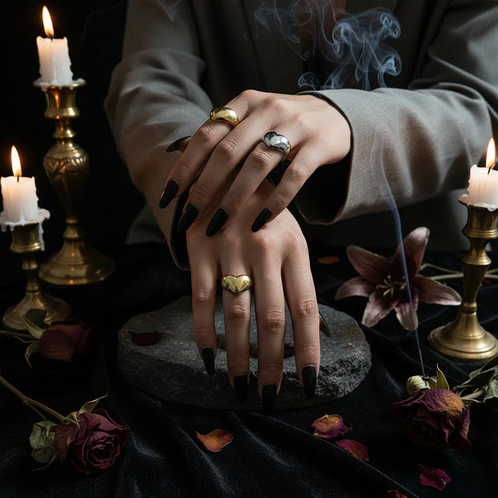 Enchanted Love Ring - Sorceress Sanctuary Gold-Silver