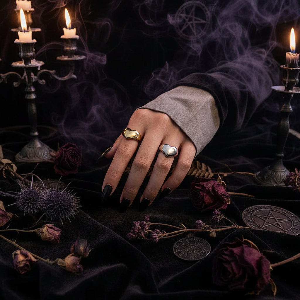 Enchanted Love Ring - Sorceress Sanctuary Gold-Silver