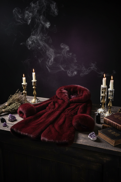 Enchanted Winter Coat - Sorceress Sanctuary White / S-White / M-White / L-White / XL-White / 2XL