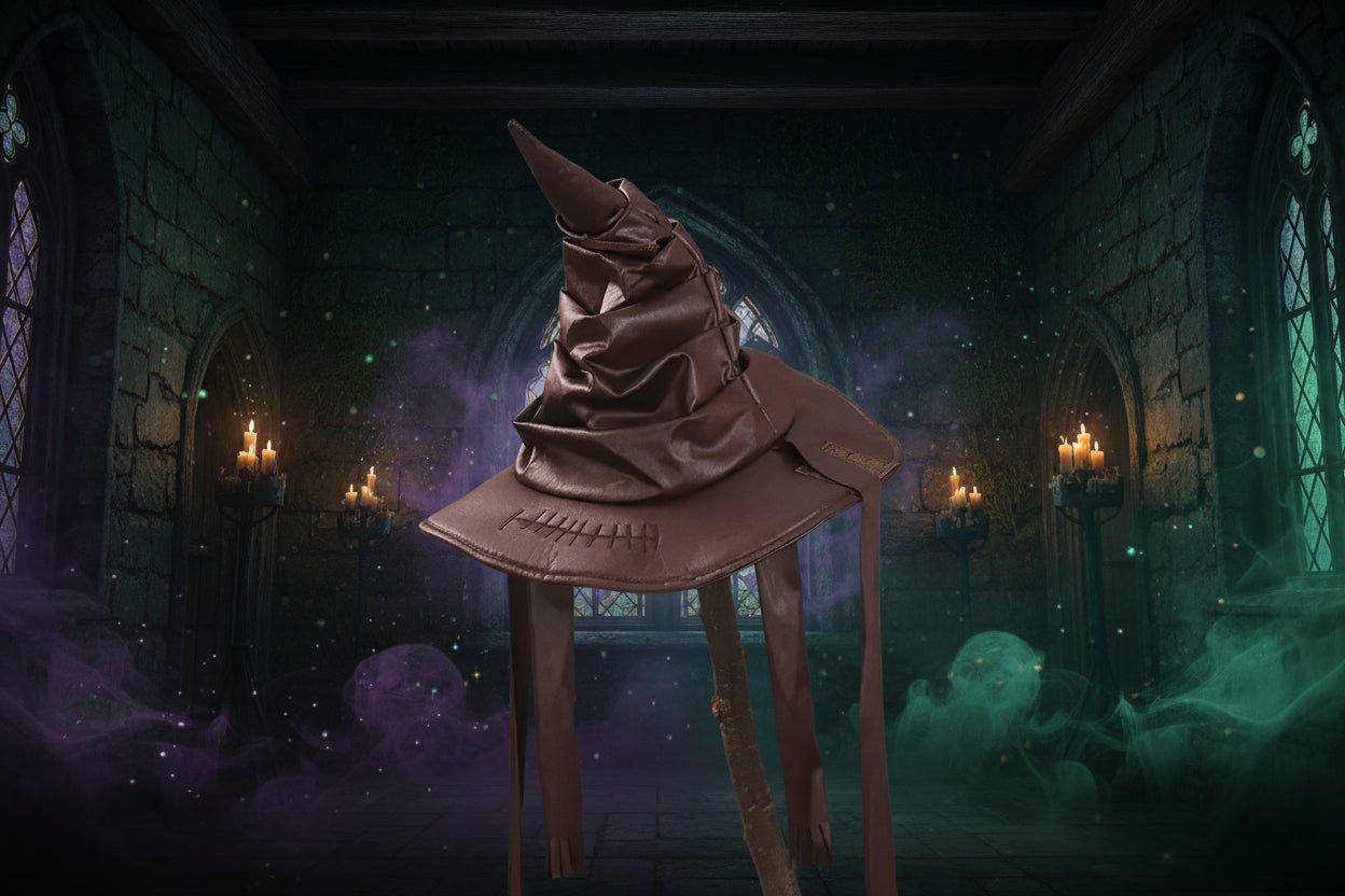 Enchanted Wizard Hat - Sorceress Sanctuary dark  coffee