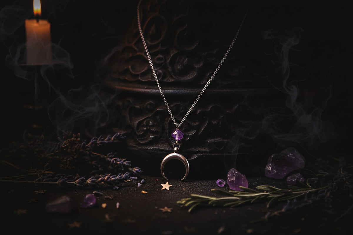 Enchantress Necklace - Sorceress Sanctuary Silver