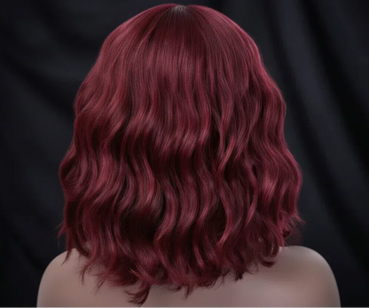 Enchantress Wig - Sorceress Sanctuary Wine Red