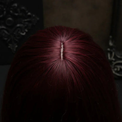 Enchantress Wig - Sorceress Sanctuary Wine Red