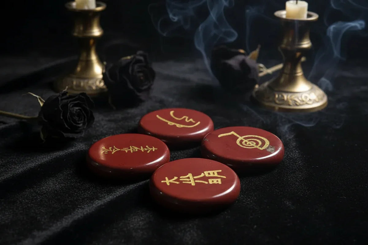 Energy Stones - Sorceress Sanctuary Tea-Coffee-Gray-Brown-Blue