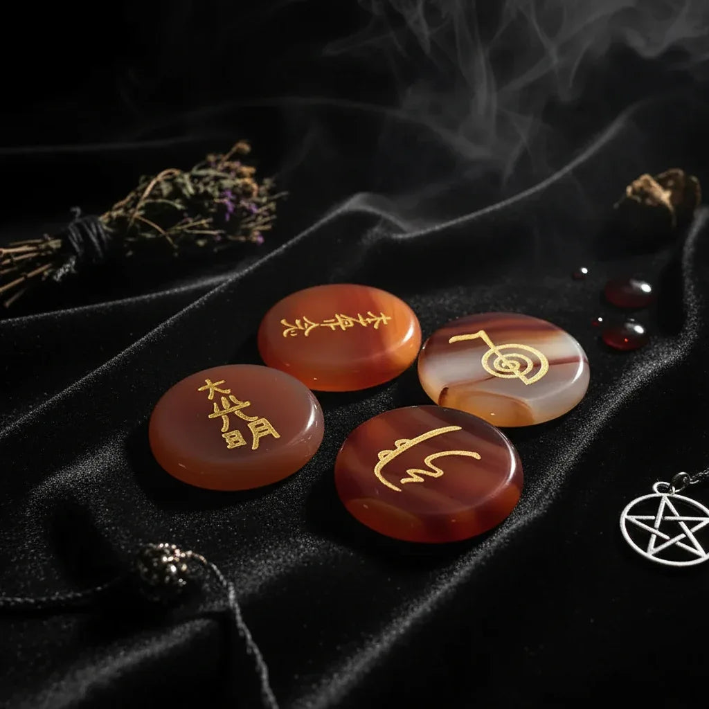 Energy Stones - Sorceress Sanctuary Tea-Coffee-Gray-Brown-Blue