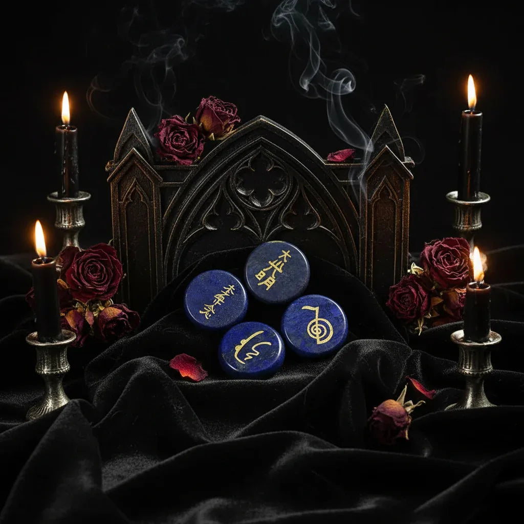 Energy Stones - Sorceress Sanctuary Tea-Coffee-Gray-Brown-Blue