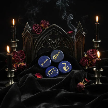 Energy Stones - Sorceress Sanctuary Tea-Coffee-Gray-Brown-Blue