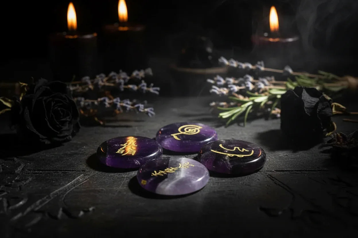 Energy Stones - Sorceress Sanctuary Tea-Coffee-Gray-Brown-Blue