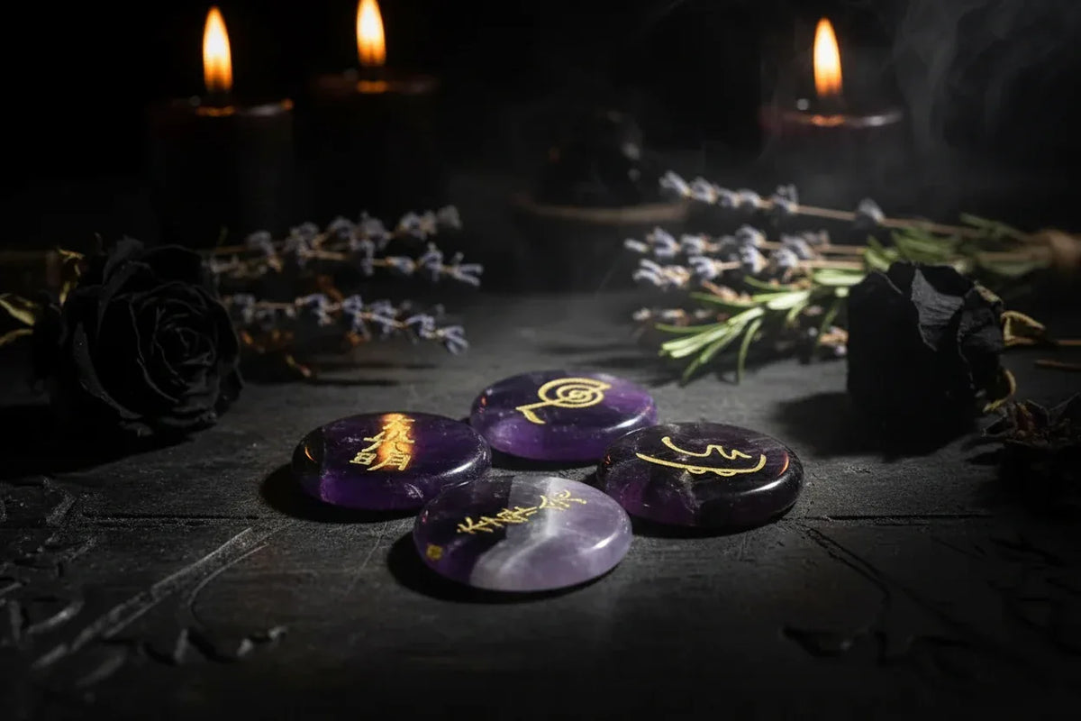 Energy Stones - Sorceress Sanctuary Tea-Coffee-Gray-Brown-Blue
