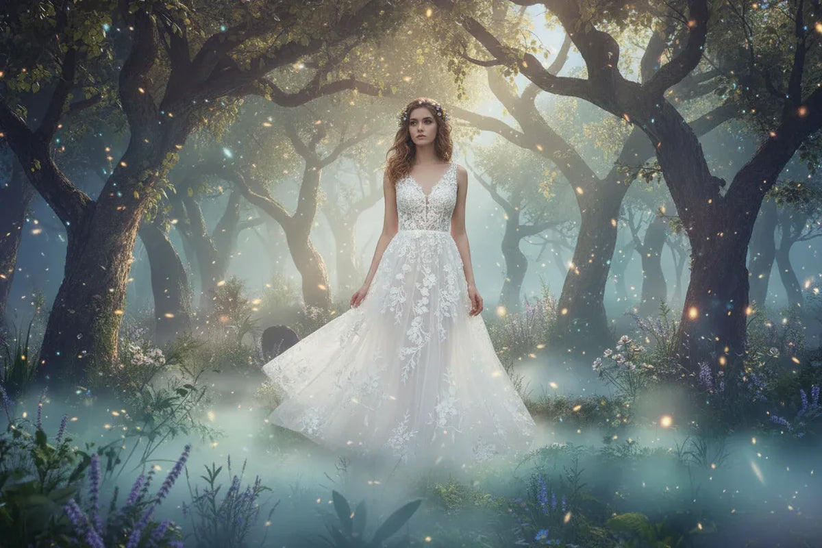 Ethereal Fairy Skirt - Sorceress Sanctuary White / One size
