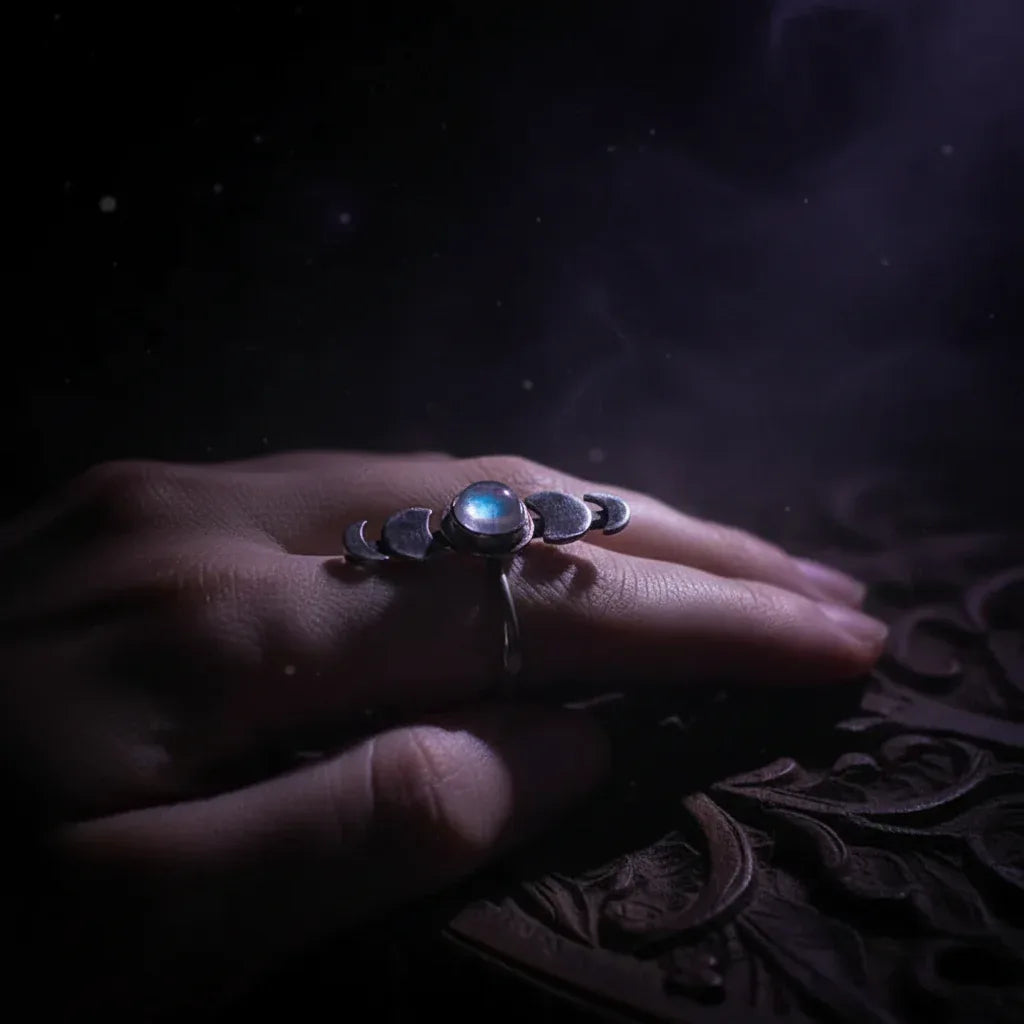 Ethereal Moon Ring - Sorceress Sanctuary Primary colour / 5-Primary colour / 6-Primary colour / 7-Primary colour / 8-Primary colour / 9
