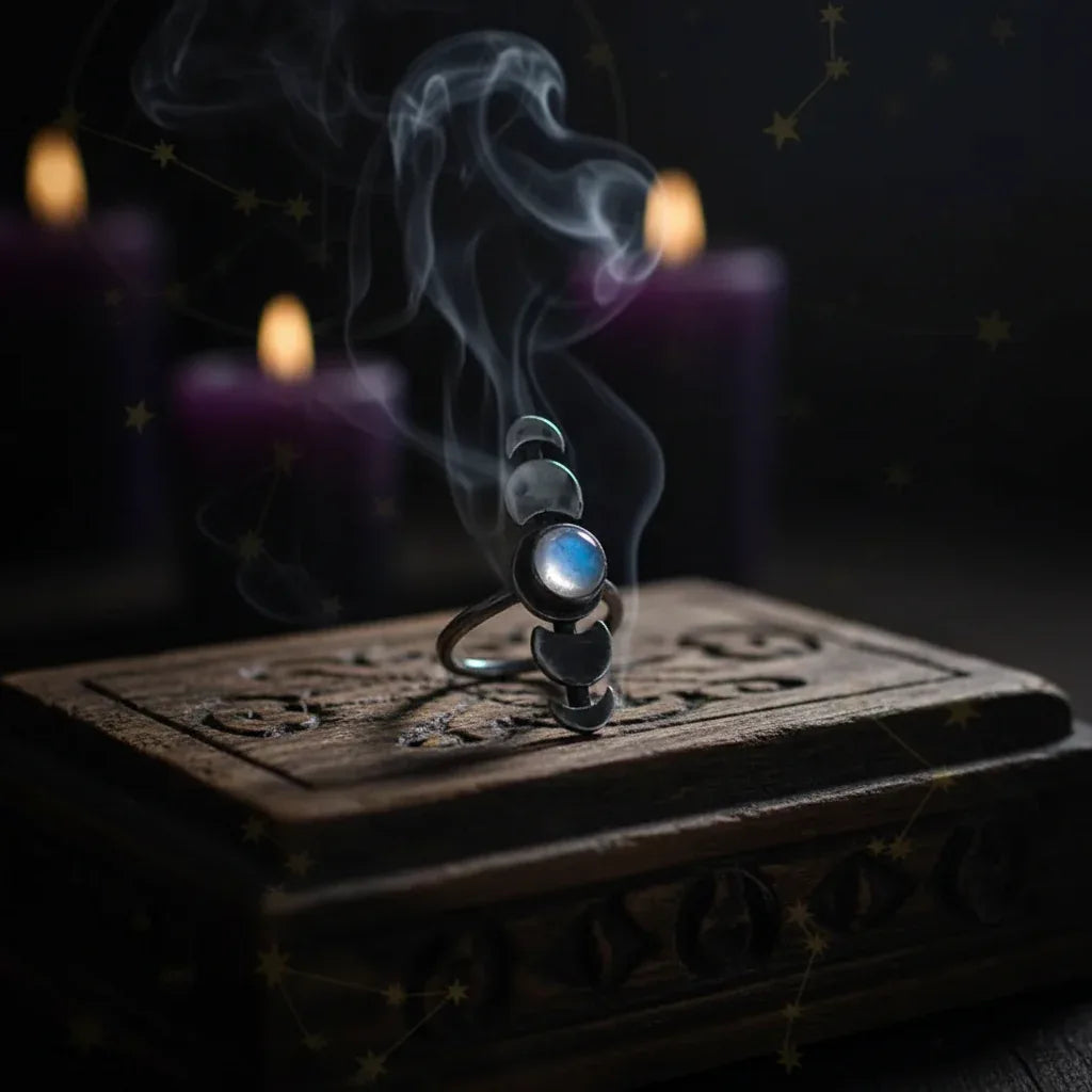 Ethereal Moon Ring - Sorceress Sanctuary Primary colour / 5-Primary colour / 6-Primary colour / 7-Primary colour / 8-Primary colour / 9