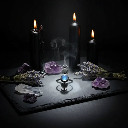Ethereal Moon Ring - Sorceress Sanctuary Primary colour / 5-Primary colour / 6-Primary colour / 7-Primary colour / 8-Primary colour / 9