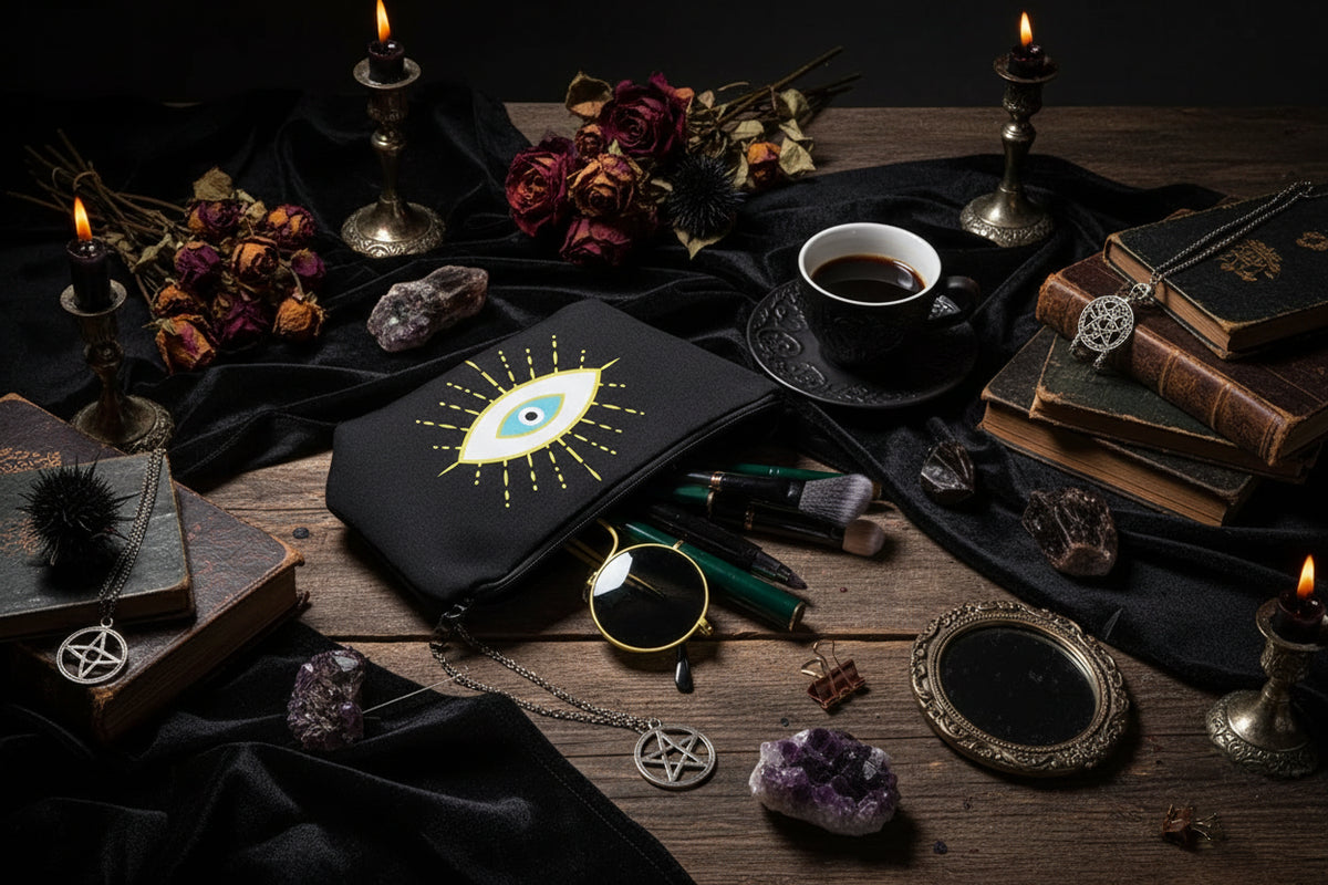 Evil Eye Pouch - Sorceress Sanctuary Evil Eye