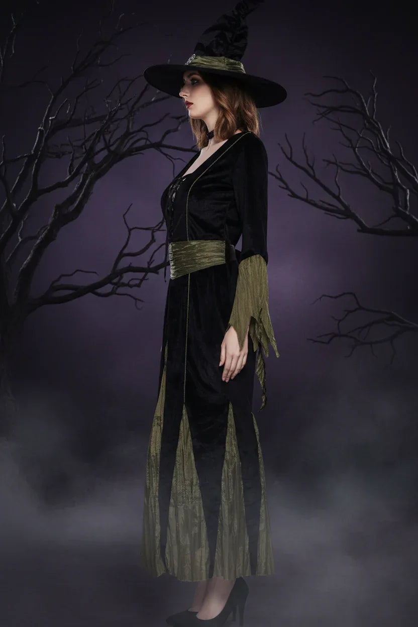 Evil Witch Outfit - Sorceress Sanctuary Big Female Evil Witch / S-Big Female Evil Witch / M-Big Female Evil Witch / L
