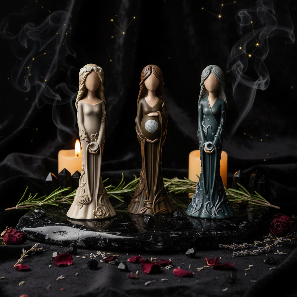 Goddess Resin Statue - Handicraft Ornament for Decor Sorceress Sanctuary