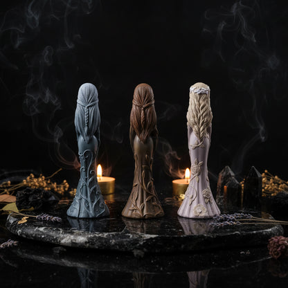 Goddess Resin Statue - Handicraft Ornament for Decor Sorceress Sanctuary