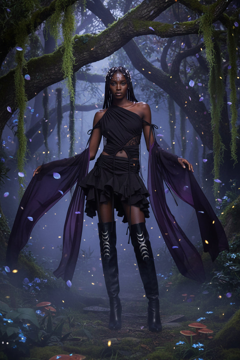 Punk Mini Skirt Sorceress Sanctuary