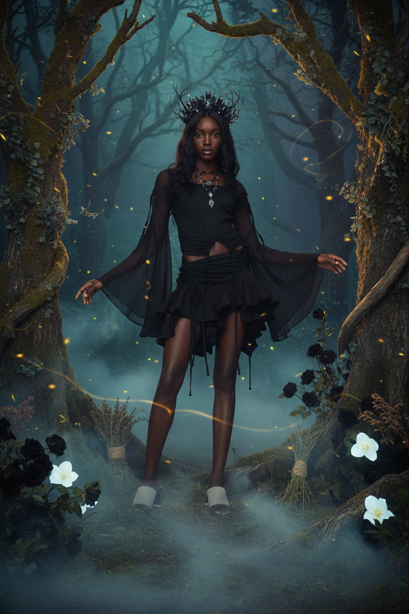 Punk Mini Skirt Sorceress Sanctuary
