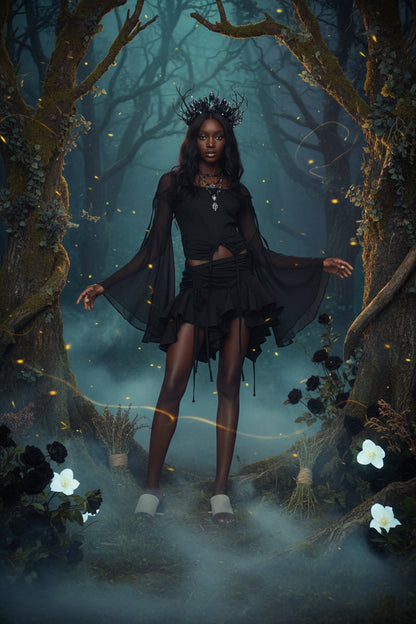 Punk Mini Skirt Sorceress Sanctuary