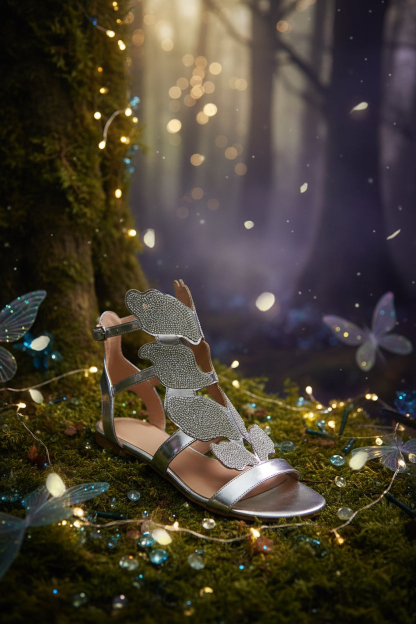 Enchanting Rhinestone Sandals - Sorceress Sanctuary