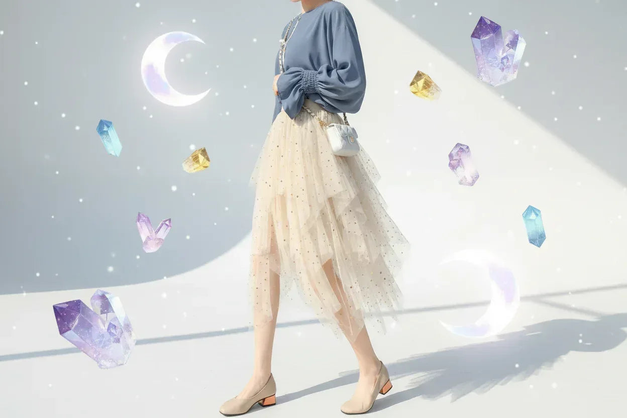 Fae Skirt - Sorceress Sanctuary pink / one size-Apricot / one size-black / one size-blue / one size