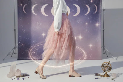 Fae Skirt - Sorceress Sanctuary pink / one size-Apricot / one size-black / one size-blue / one size