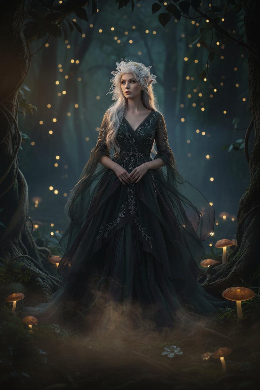 Faeveil Floral Veil Sorceress Sanctuary