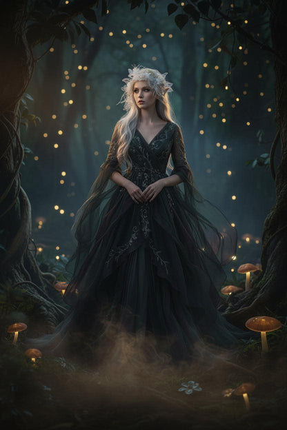 Faeveil Floral Veil Sorceress Sanctuary
