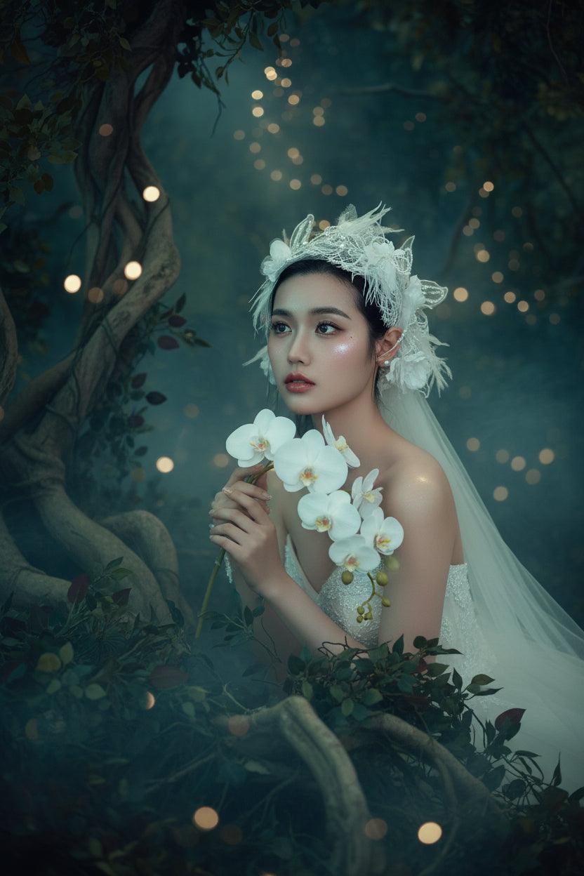 Faeveil Floral Veil Sorceress Sanctuary