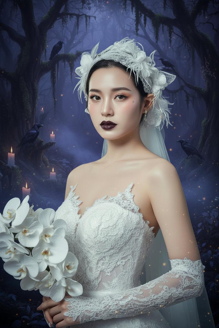 Faeveil Floral Veil Sorceress Sanctuary