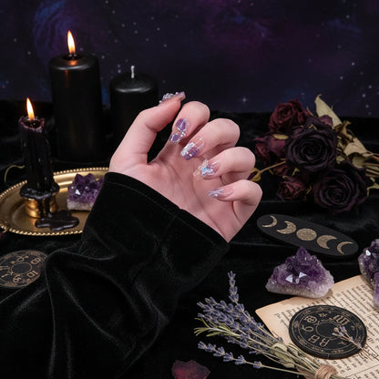 Fairy Butterfly Nails - Sorceress Sanctuary Purple