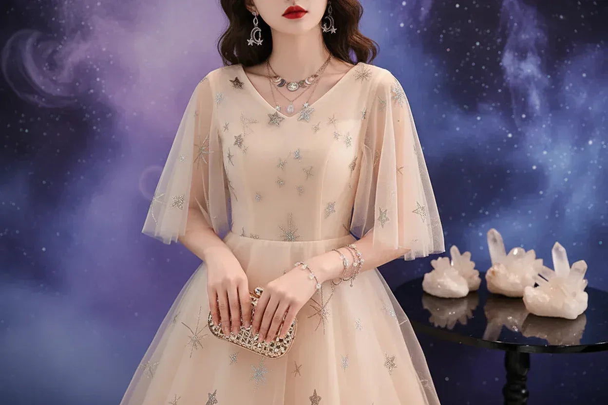 Fairy Dream Dress - Sorceress Sanctuary Gray Long Sleeve / S-Gray Long Sleeve / M-Gray Long Sleeve / L-Gray Long Sleeve / XL-Gray Long Sleeve / XXL