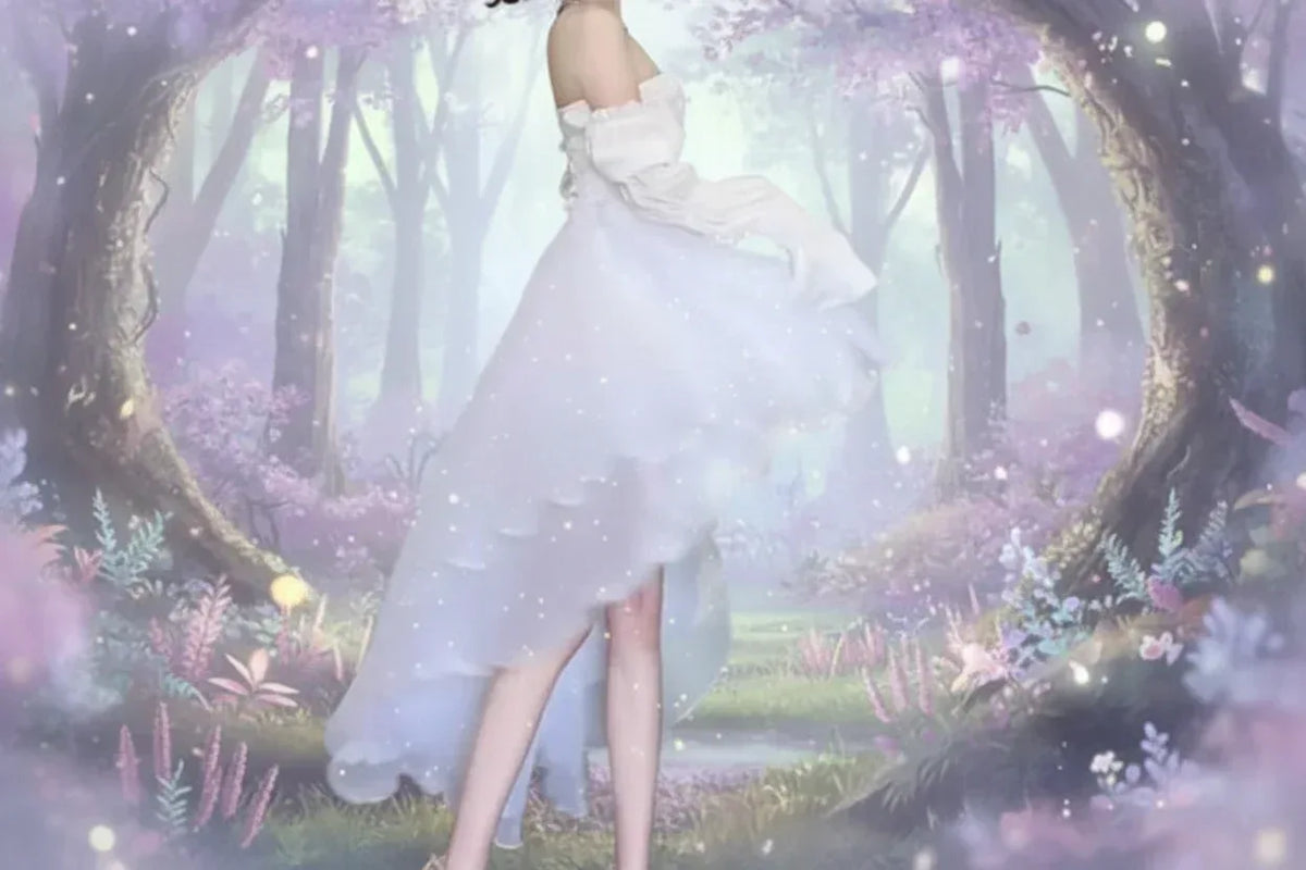 Fairy Dress - Sorceress Sanctuary White / S-White / M-White / L-White / XL