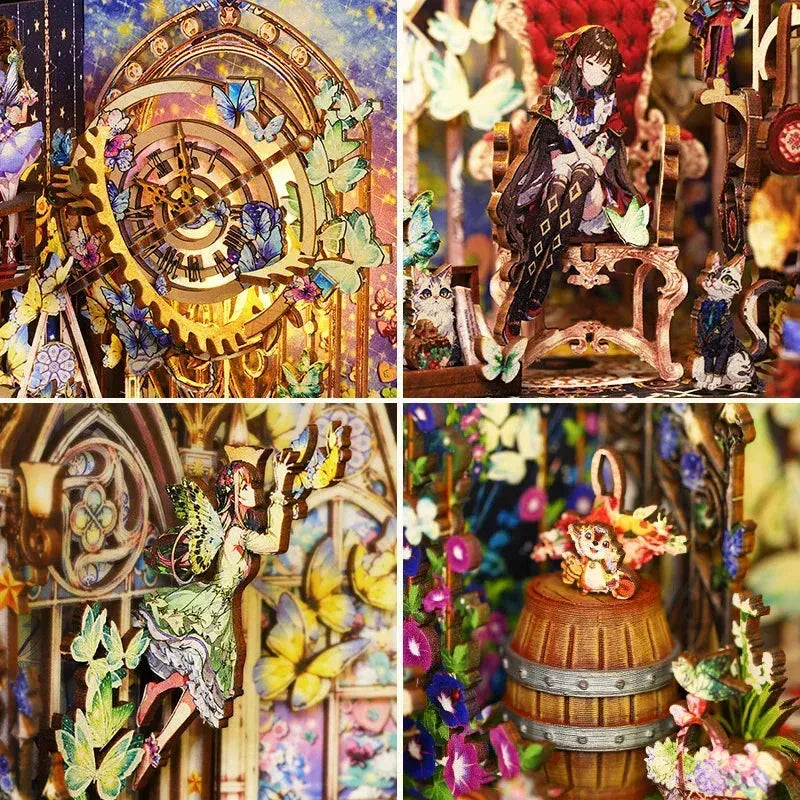 Fairy Elves Bookstand - Sorceress Sanctuary English