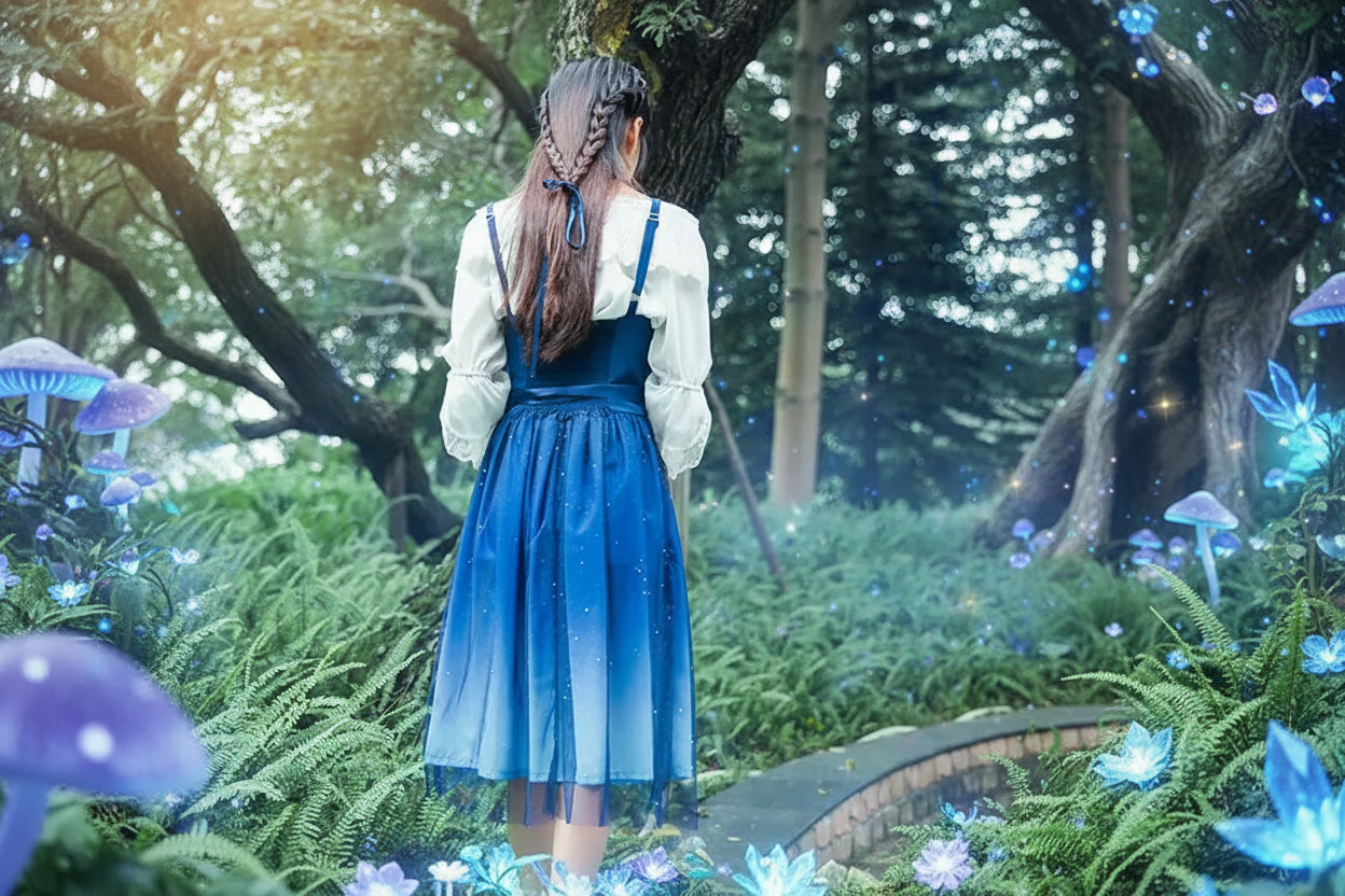 Fairy Gradient Dress - Sorceress Sanctuary Long skirt / S-Long skirt / M-Long skirt / L-Short skirt / S-Short skirt / M