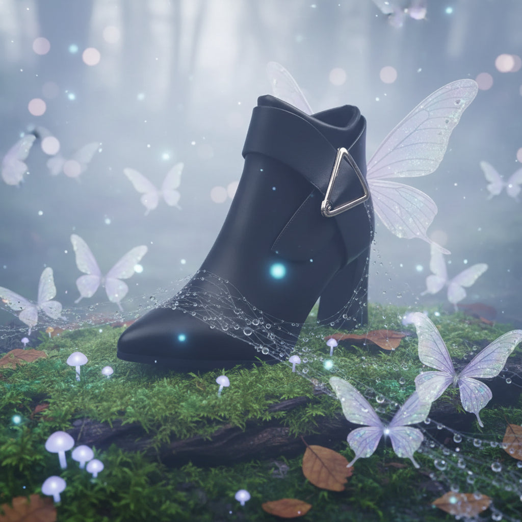 Fairy Martin Boots - Sorceress Sanctuary Beige 6cm / 34-Beige 6cm / 35-Beige 6cm / 36-Beige 6cm / 37-Beige 6cm / 38