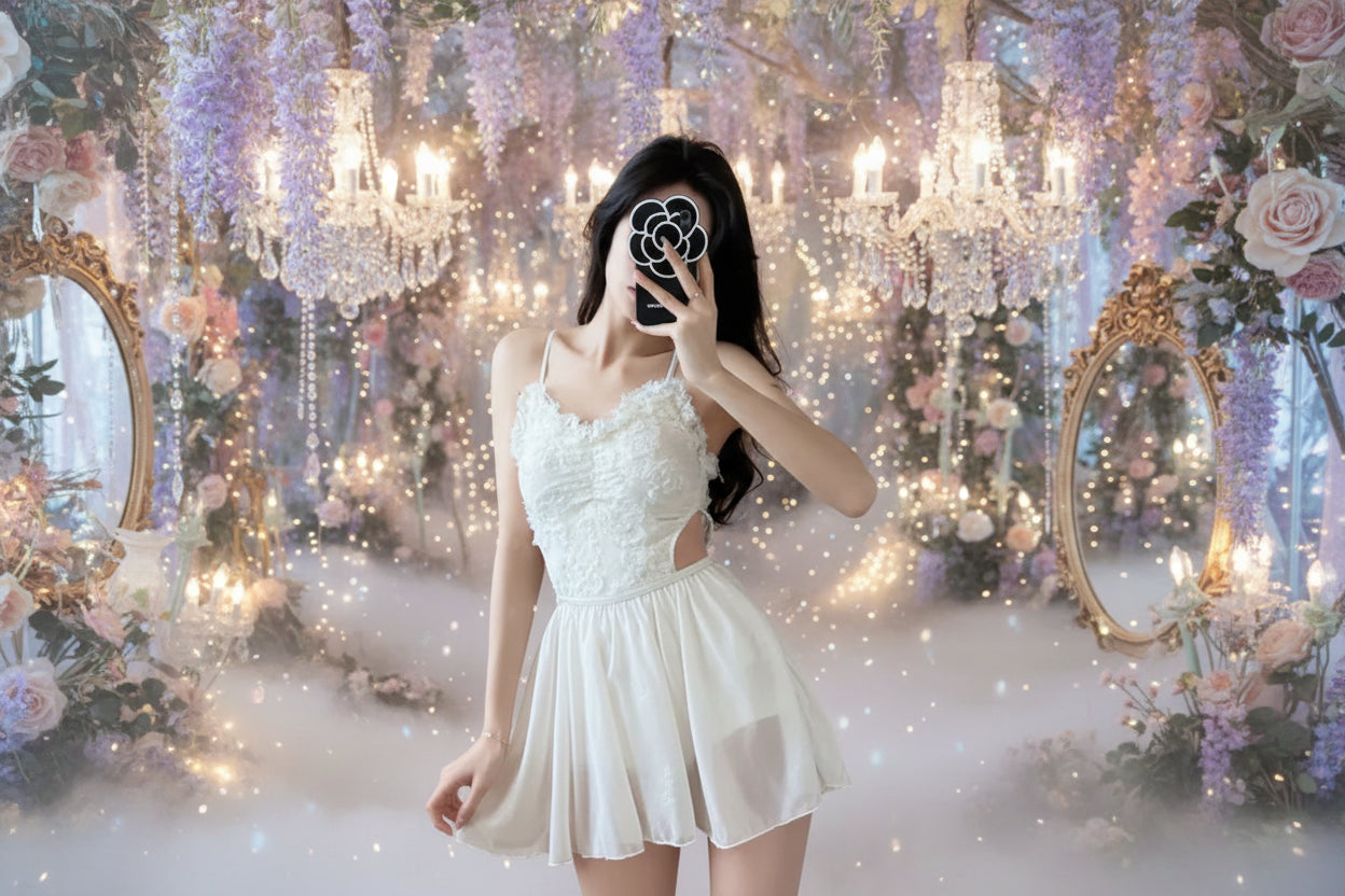 Fairy Swimsuit - Sorceress Sanctuary Black / S-Black / M-Black / L-Black / XL-Beige / S