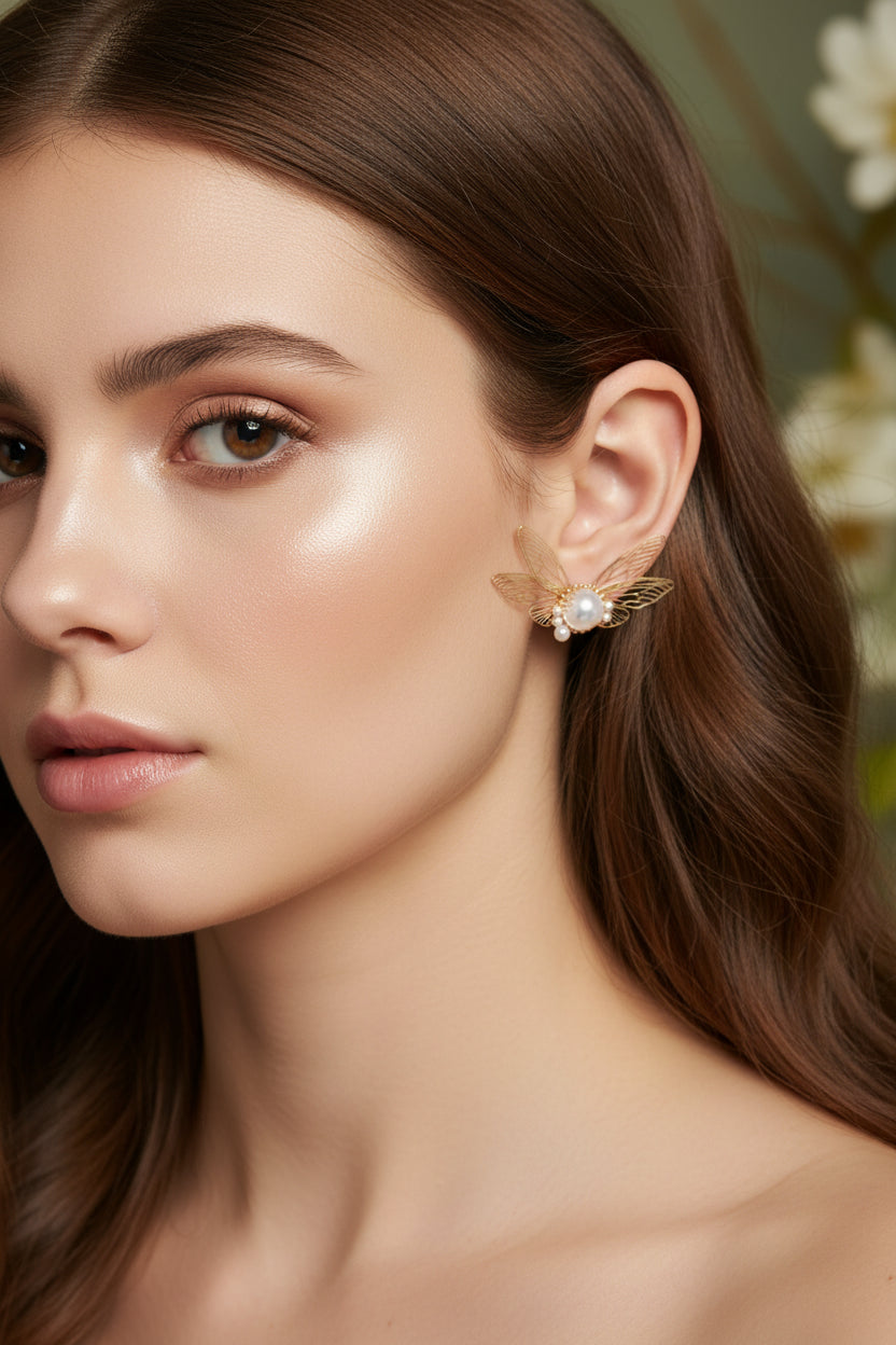 Fairy Wing Earrings - Sorceress Sanctuary Butterfly earrings
