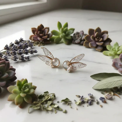 Fairy Wing Earrings - Sorceress Sanctuary Butterfly earrings