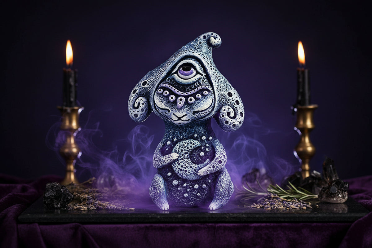 Fantasy Alien Sculptures - Sorceress Sanctuary A-B-C-D