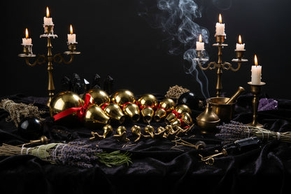 Feng Shui Gourd - Sorceress Sanctuary Gold / 3inches-Gold / 4inches-Gold / 5inches