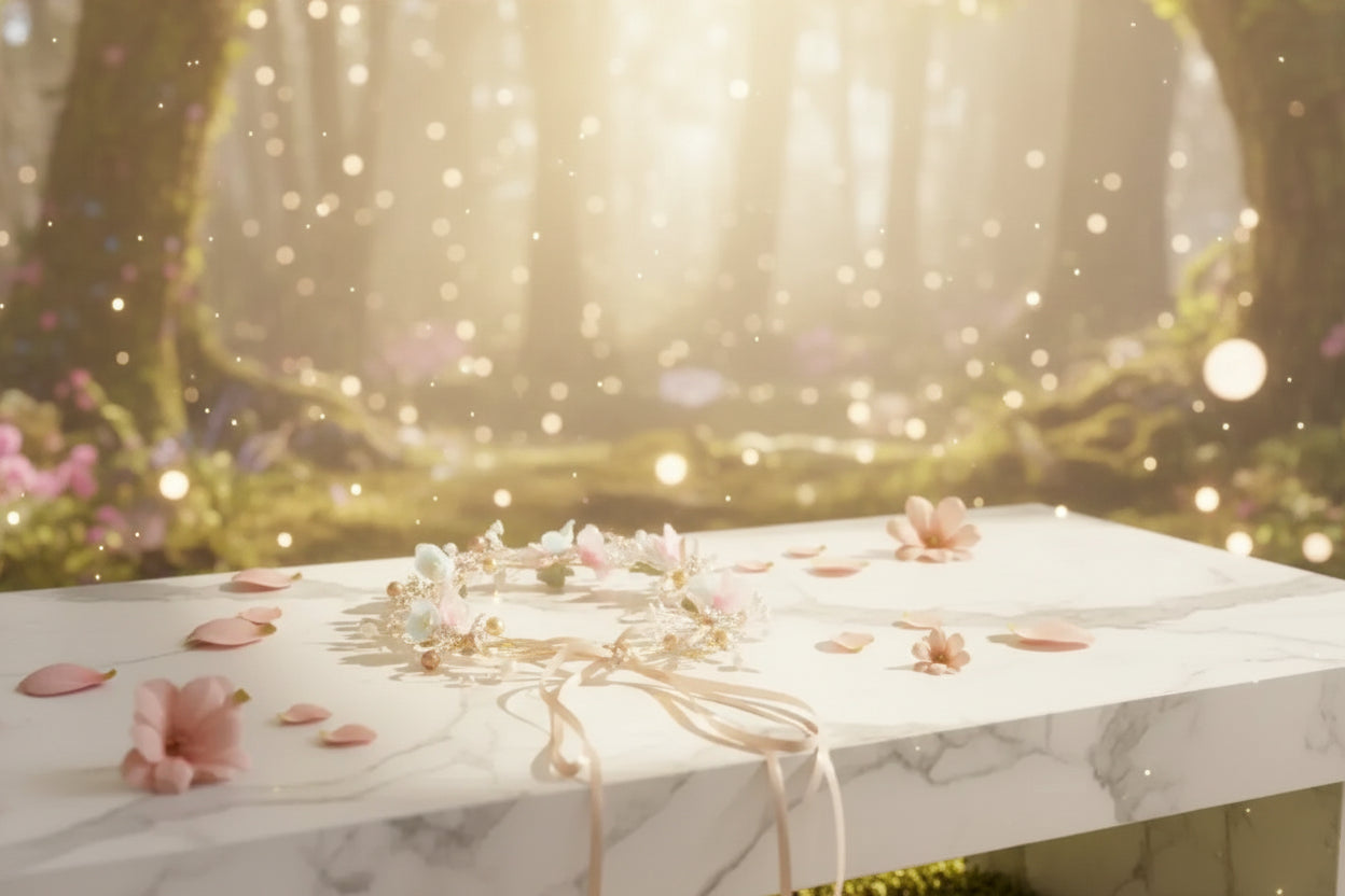 Floral Pearl Crown - Sorceress Sanctuary colour