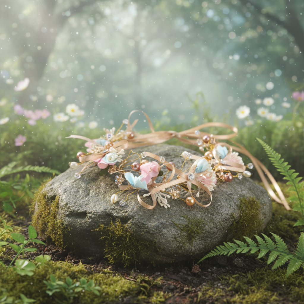 Floral Pearl Crown - Sorceress Sanctuary colour
