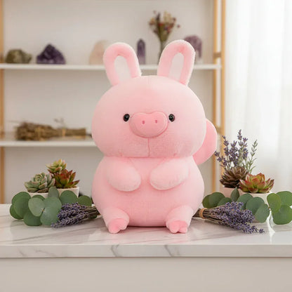 Flying Bunny Plushie - Sorceress Sanctuary 45cm 0.6KG / Pink-55cm 1kg / Pink-75cm 2kg / Pink