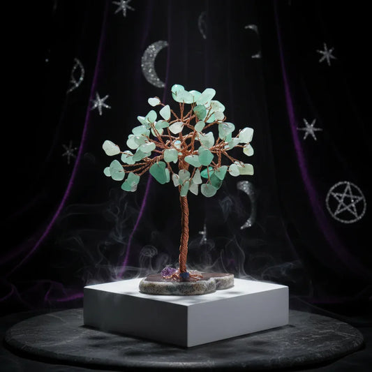 Natural Crystal Tree | Amethyst Base - Sorceress Sanctuary
