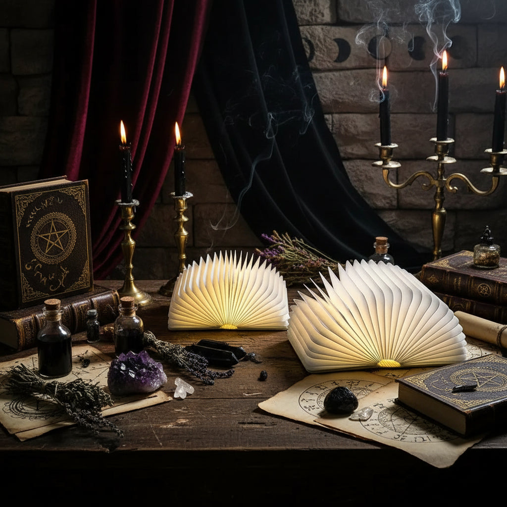 Foldable Book Lamp - Sorceress Sanctuary default