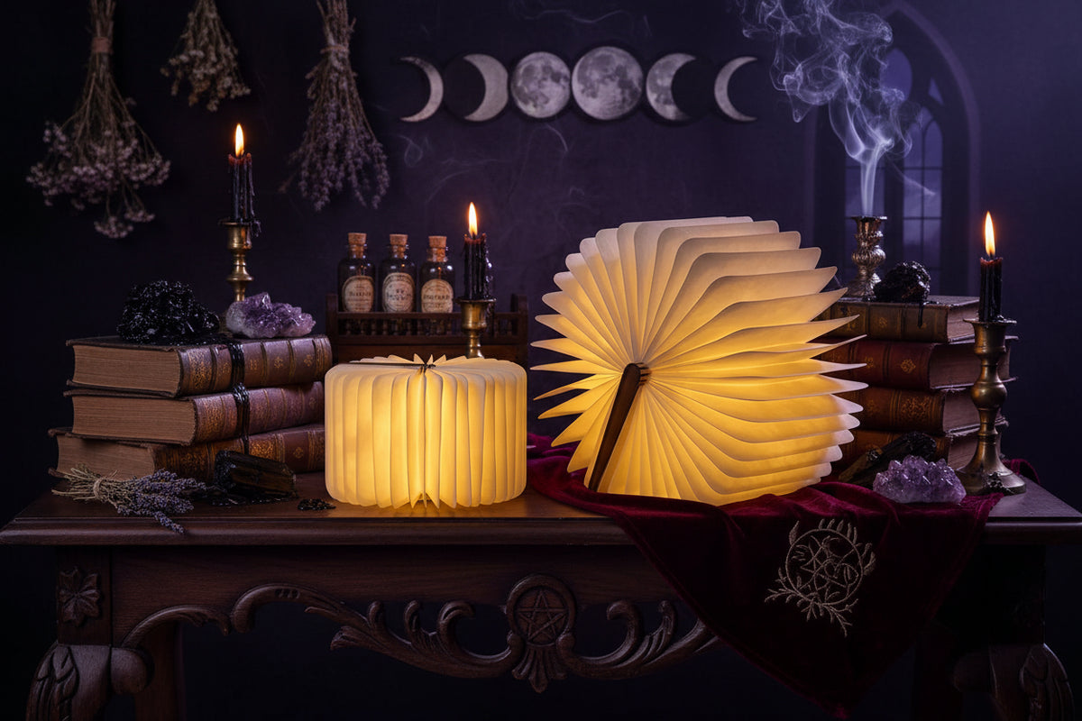 Foldable Book Lamp - Sorceress Sanctuary default