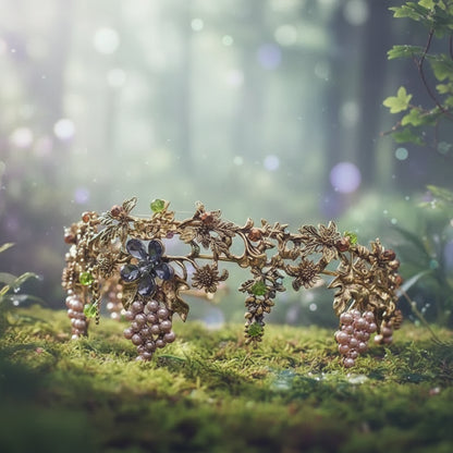 Forest Flower Tiara - Sorceress Sanctuary Forest Fairy